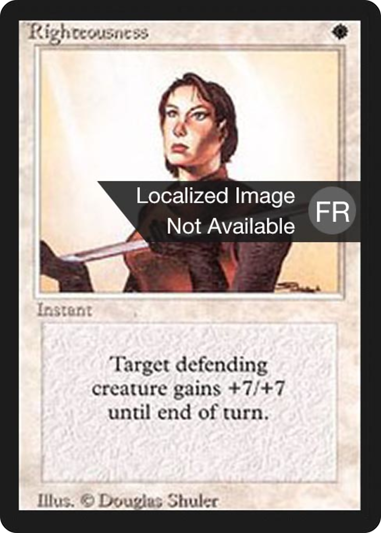 Righteousness (FBB-) - Foreign Black Border