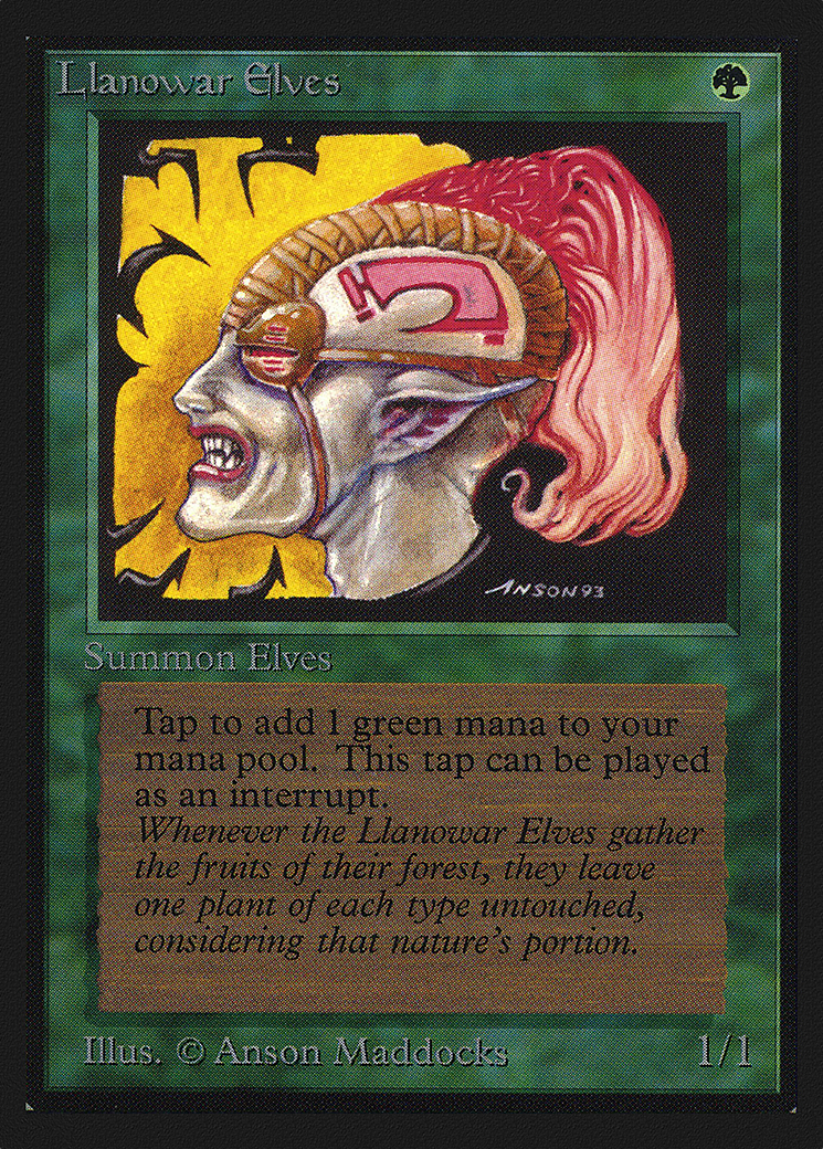 Llanowar Elves (CE) (CED-) - Collectors' Edition