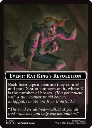 Event: Rat King's Revolution (TMC-021) - Commander: Teenage Mutant Ninja Turtles