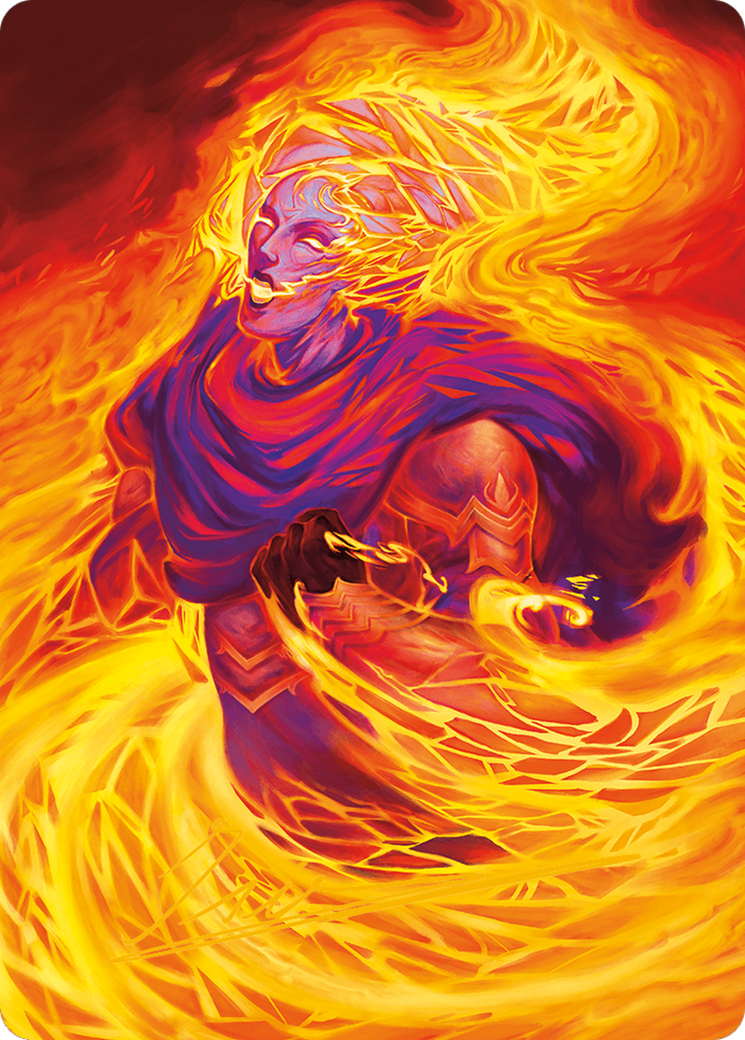 Flare of Duplication // Flare of Duplication (AMH3-038) - Modern Horizons 3 Art Series (Borderless) Foil