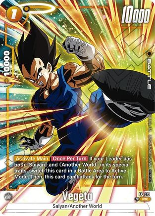 Vegeta - FP-073 (Tournament Pack 10) (FP-073) - Tournament and Championship Promos Holofoil