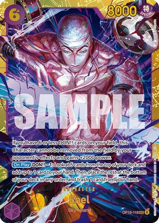 Enel (OP15-118) (OP15-118) - Adventure on Kami's Island Foil