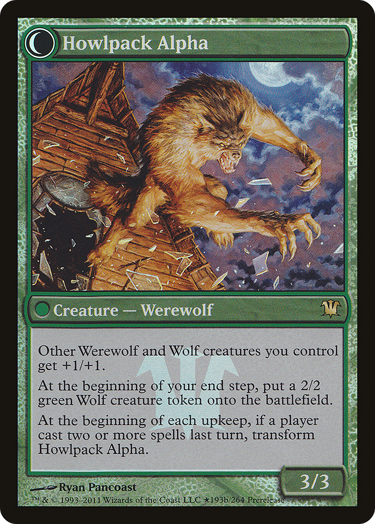 Mayor of Avabruck (PRE-193) - Innistrad Promos: (Double Faced Transform) Foil
