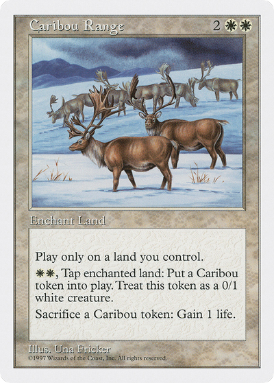 Caribou Range (5ED-) - Fifth Edition
