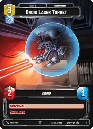 Droid Laser Turret (11) - A Lawless Time Weekly Play Promos