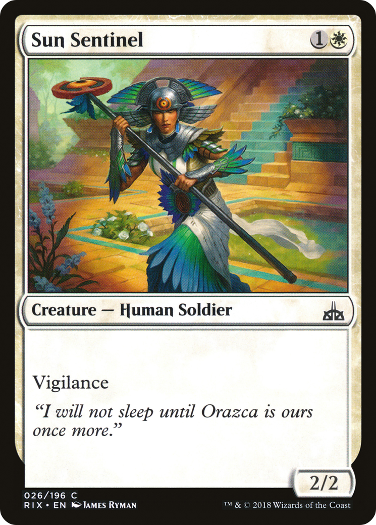 Sun Sentinel (RIX-026) - Rivals of Ixalan