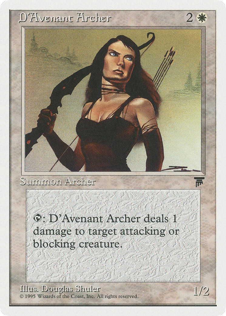 D'Avenant Archer (CHR-) - Chronicles