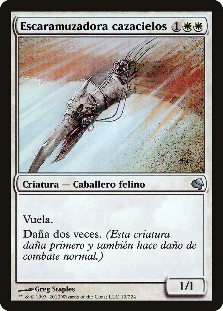 Skyhunter Skirmisher (Spanish) - "Escaramuzadora cazacielos" (PS11-019) - Salvat 2011