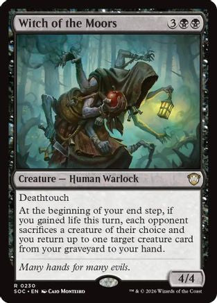 Witch of the Moors (SOC-230) - Commander: Secrets of Strixhaven