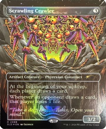 Scrawling Crawler (SLD-2399) - Secret Lair Drop Series Foil