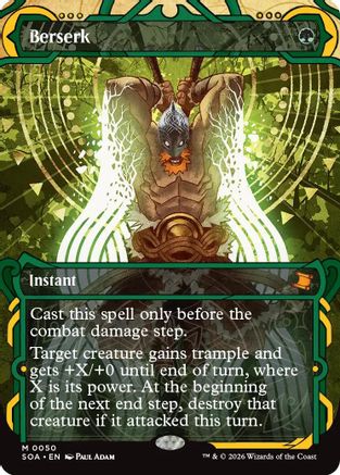 Berserk (SOA-050) - Secrets of Strixhaven: Mystical Archive