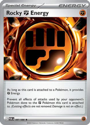 Rocky Fighting Energy 087  Deck Exclusives - Rare