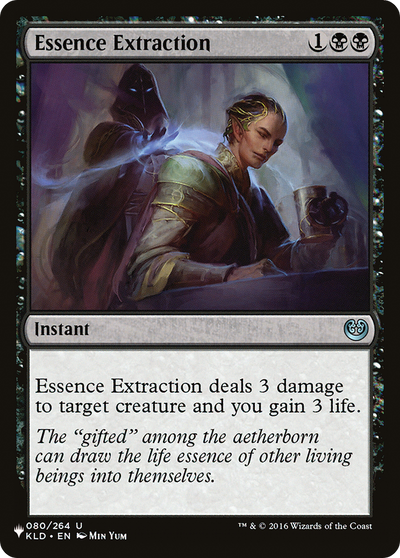 Essence Extraction (LIST-080/264) - The List