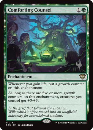 Comforting Counsel (PPSOS-143) - Promo Pack: Secrets of Strixhaven