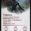 Sepulcher Ghoul // Sepulcher Ghoul (AAFR-018) - Adventures in the Forgotten Realms Art Series (Borderless) Foil