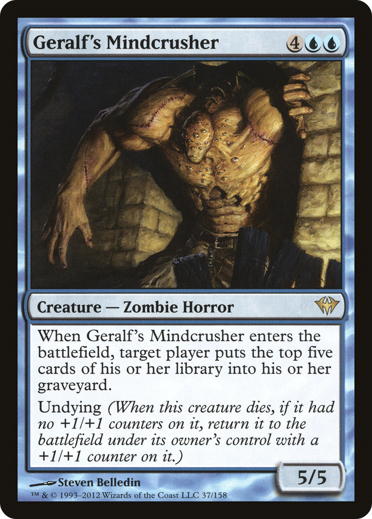 Geralf's Mindcrusher (DKA-037) - Dark Ascension