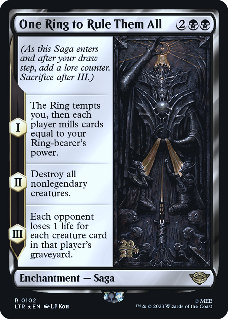 One Ring to Rule Them All (PRE-102) - Tales of Middle-earth Promos Foil