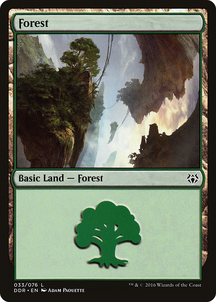 Forest (033) (DDR-033) - Duel Decks: Nissa vs. Ob Nixilis