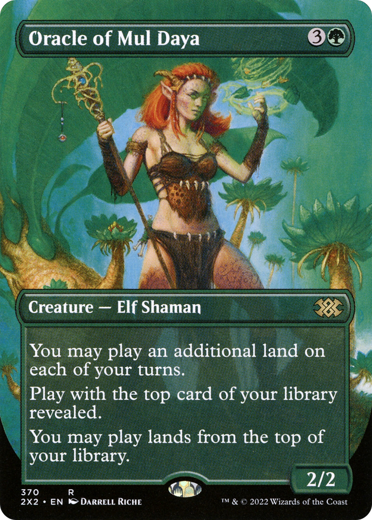 Oracle of Mul Daya (Borderless) (2X2-370) - Double Masters 2022 (Borderless)