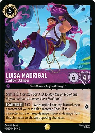 Luisa Madrigal - Confident Climber (60/204) - Wilds Unknown Cold Foil