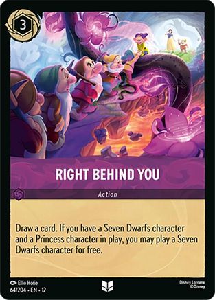 Right Behind You (64/204) - Wilds Unknown Cold Foil
