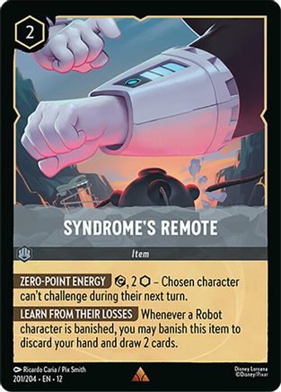 Syndrome's Remote (201/204) - Wilds Unknown