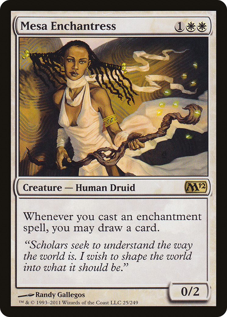 Mesa Enchantress (M12-025) - Magic 2012