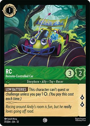 RC - Remote-Controlled Car (77/204) - Wilds Unknown Cold Foil