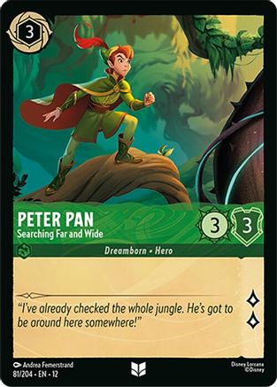 Peter Pan - Searching Far and Wide (81/204) - Wilds Unknown