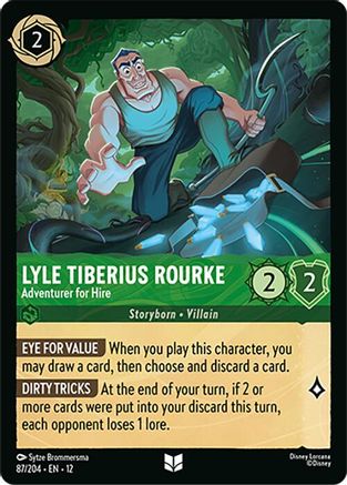 Lyle Tiberius Rourke - Adventurer for Hire (87/204) - Wilds Unknown