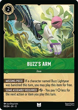 Buzz's Arm (98/204) - Wilds Unknown Cold Foil