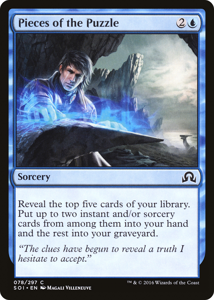Pieces of the Puzzle (SOI-078) - Shadows over Innistrad Foil
