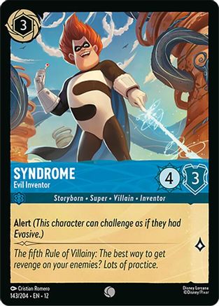 Syndrome - Evil Inventor (143/204) - Wilds Unknown