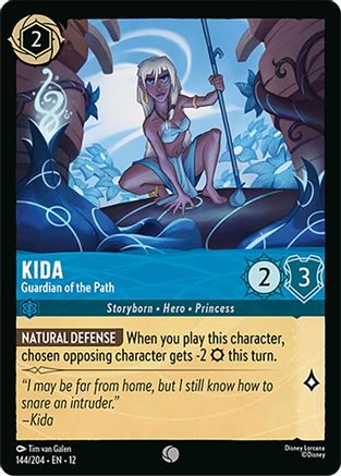 Kida - Guardian of the Path (144/204) - Wilds Unknown Cold Foil