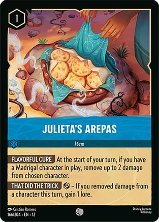Julieta's Arepas (166/204) - Wilds Unknown Cold Foil