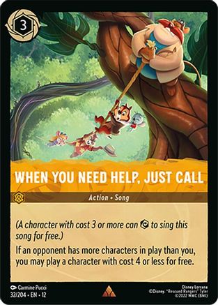When You Need Help, Just Call (32/204) - Wilds Unknown