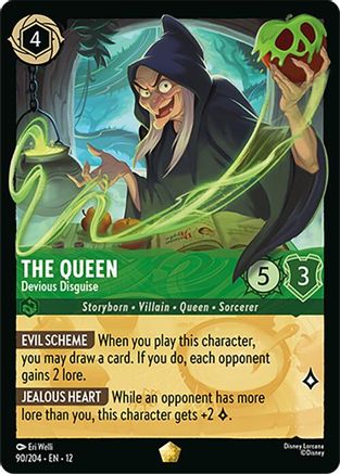 The Queen - Devious Disguise (90/204) - Wilds Unknown