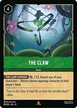 The Claw (99/204) - Wilds Unknown Cold Foil