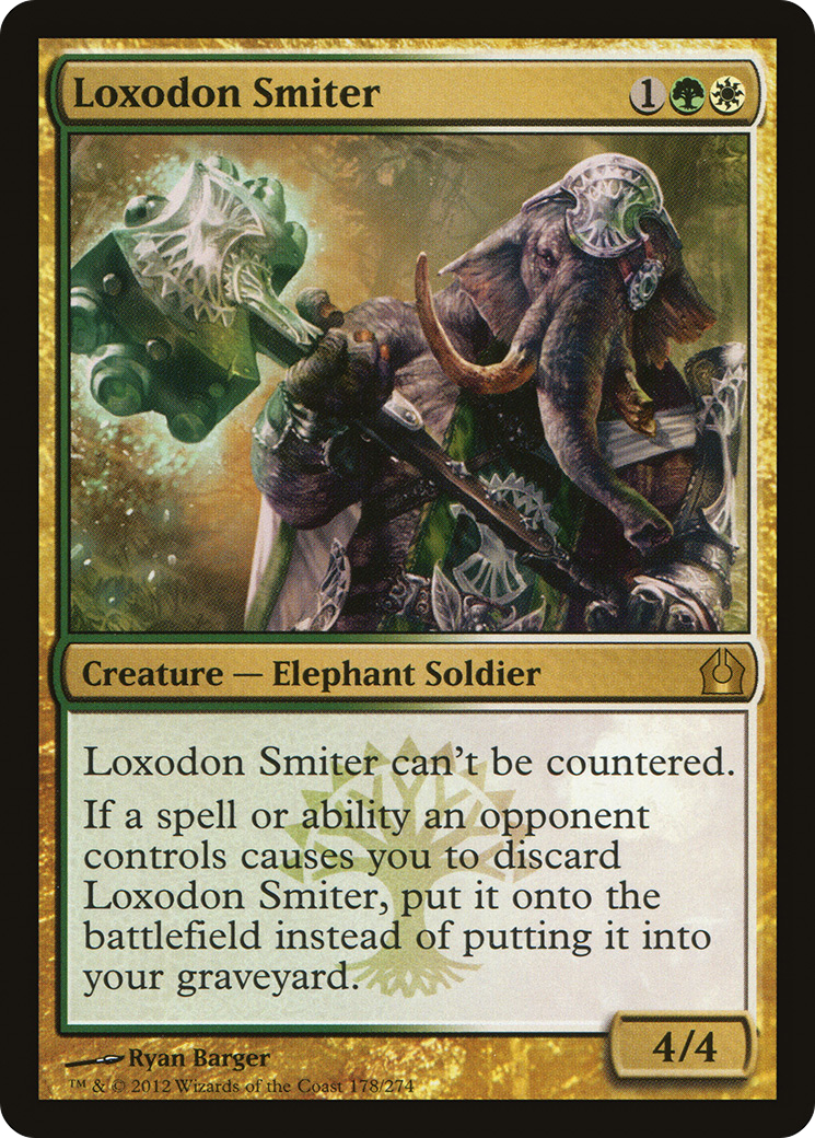 Loxodon Smiter (RTR-178) - Return to Ravnica Foil
