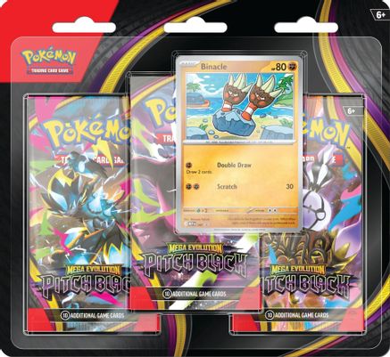 Pokémon TCG: Pitch Black 3 Pack Blister [Binacle]
