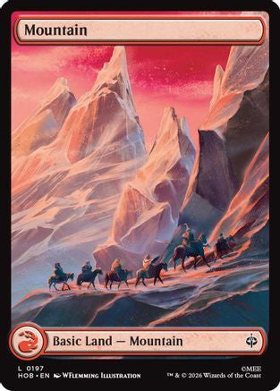 Mountain (0197) (HOB-197) - The Hobbit Foil