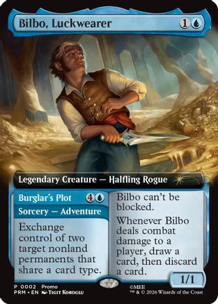 Bilbo, Luckwearer (Extended Art) (UMP-002) - Promo Pack: The Hobbit