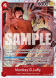 Monkey.D.Luffy (OP16-015) - The Time of Battle Foil