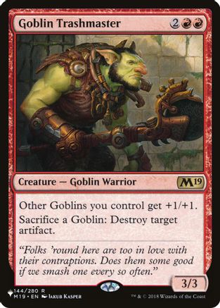 Goblin Trashmaster (LIST-144) - The List Reprints