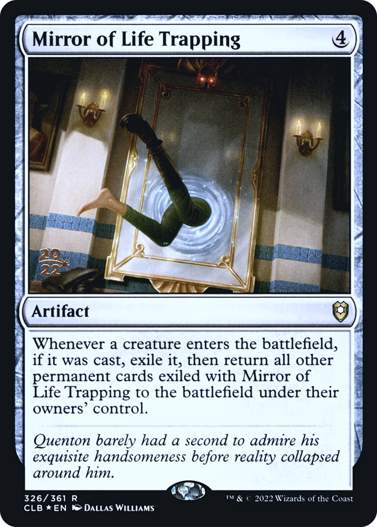 Mirror of Life Trapping (PRE-326) - Battle for Baldur's Gate Promos Foil