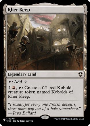 Kher Keep (MKC) (LIST-270) - The List Reprints