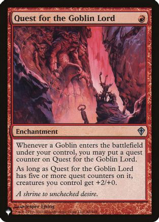 Quest for the Goblin Lord (LIST-086) - The List Reprints
