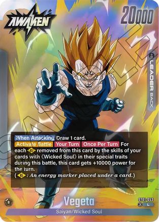 Vegeta - ST01-053 (ST01-053) - Story Booster 01 Holofoil