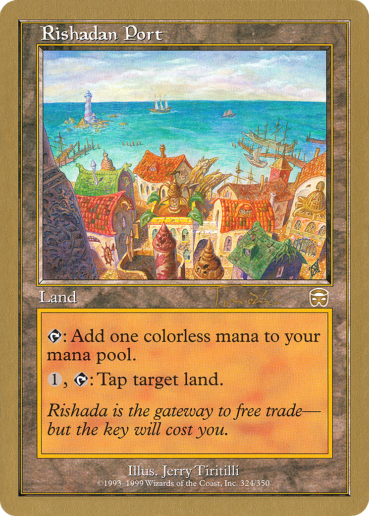 Rishadan Port - 2001 Jan Tomcani (MMQ) (WCD-) - World Championship Decks 2001