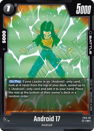 Android 17 - FB10-101 (FB10-101) - Cross Force Holofoil